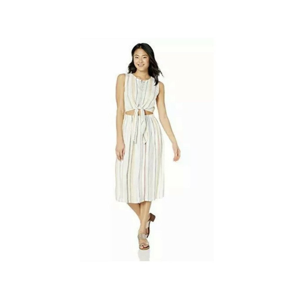 NWT RVCA Womens‎ LG Striped Sleeveless Set Outfit B